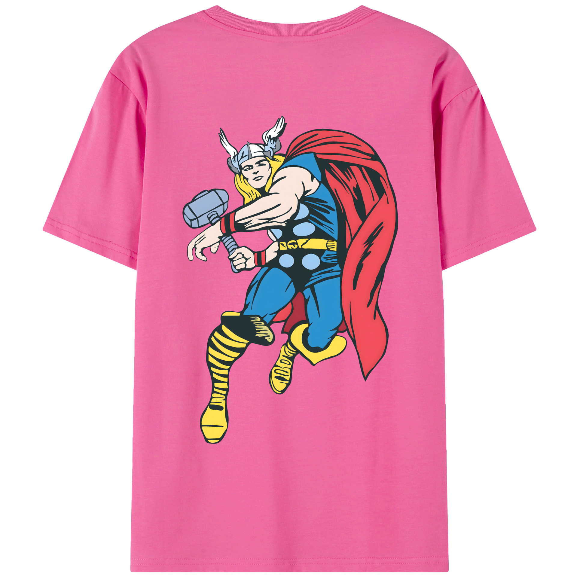 （画像用） アベンジャーズ The Avengers レディース半袖Tシャツ(バックプリント)